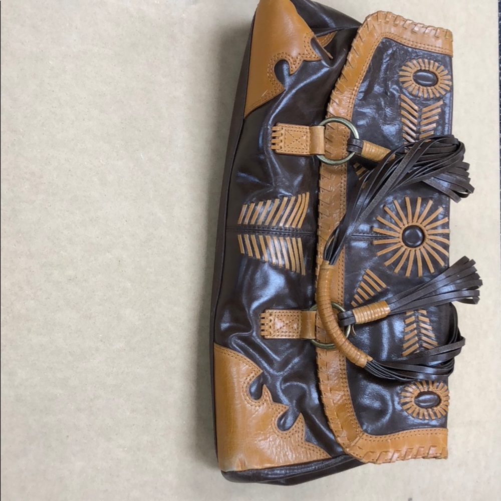 Gianni bini - hobo looking purse 16in in length